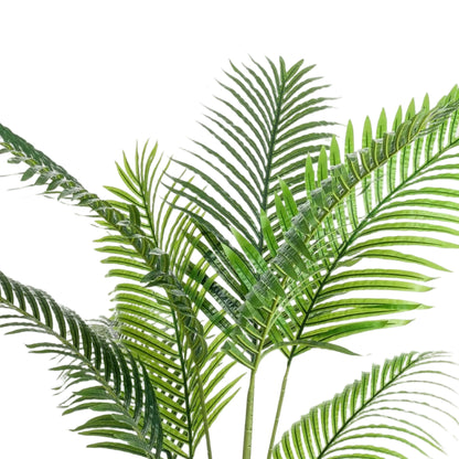 Kunstplant Howea Forsteriana 160cm – Paradijspalm met donkergroene bladeren voor woonkamer of kantoor