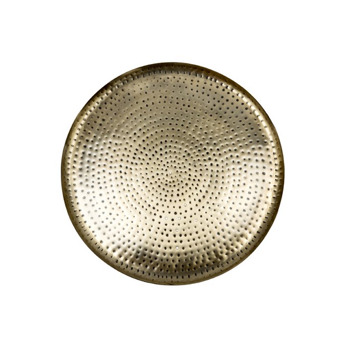 Wanddecoratie Charly 63 cm Antique Gold muurdecoratie luxe interieur
