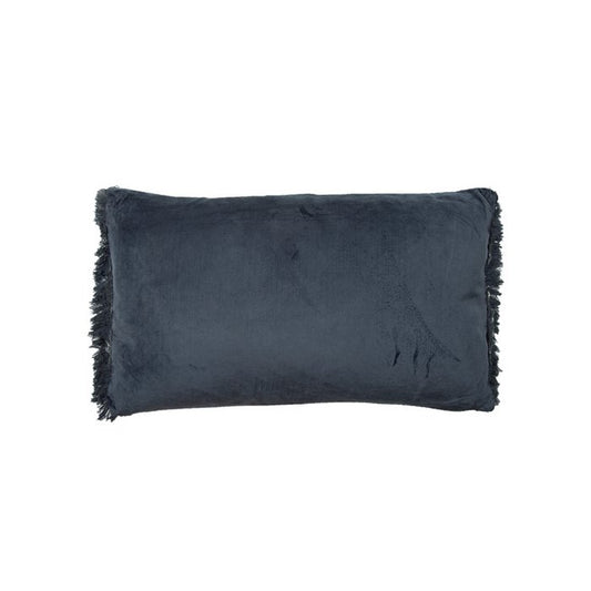 Fluwelen Kussen Rosa Nachtblauw 50x30 cm Woonware