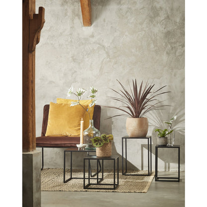 Flesvaas Diego - glas transparant- H30 cm