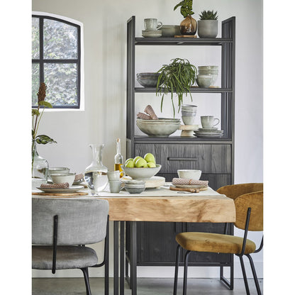 Tabo Serviesset 4 Persoons - Grijsblauw