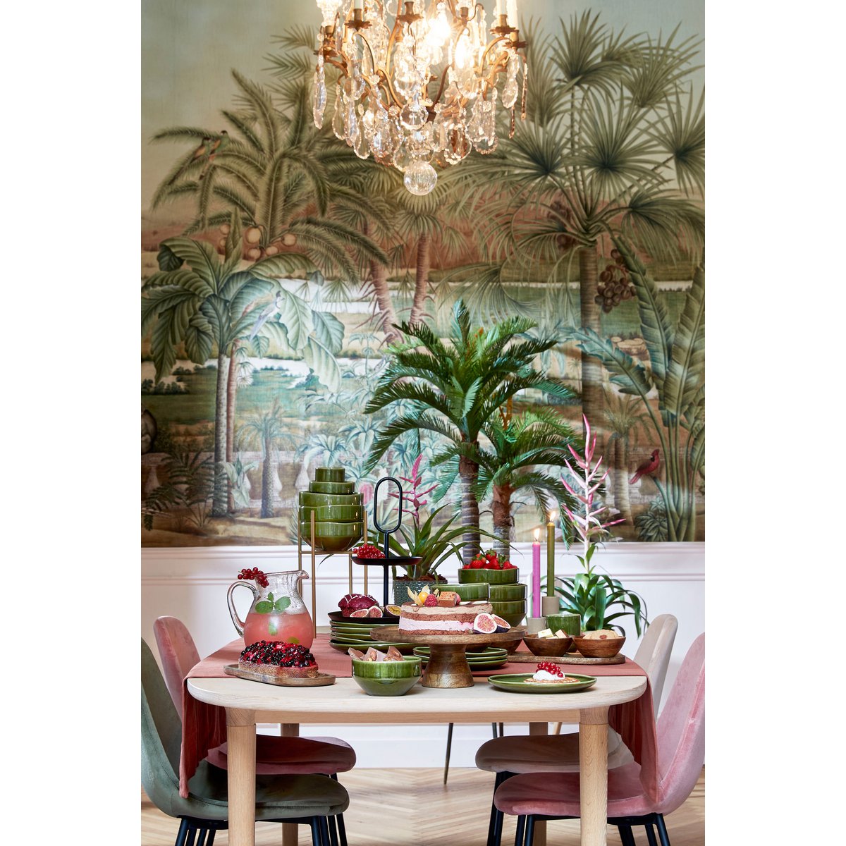 Rhea Dinerbord Groen - 27,5 cm