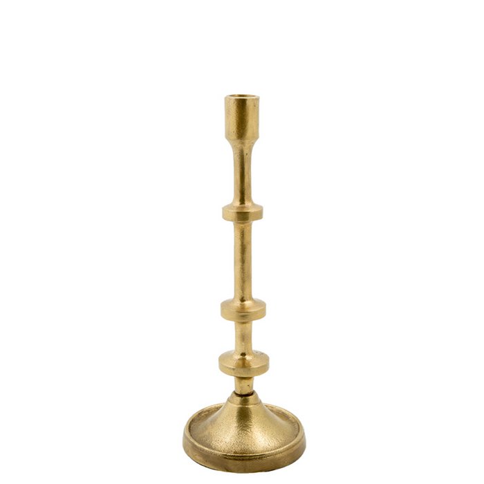Kaarsenkandelaar Montrésor 31 cm antique gold metalen decoratie