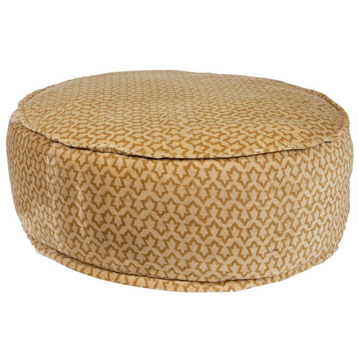 Rond Vloerkussen Elena Gember fluweel 65 cm Woonware