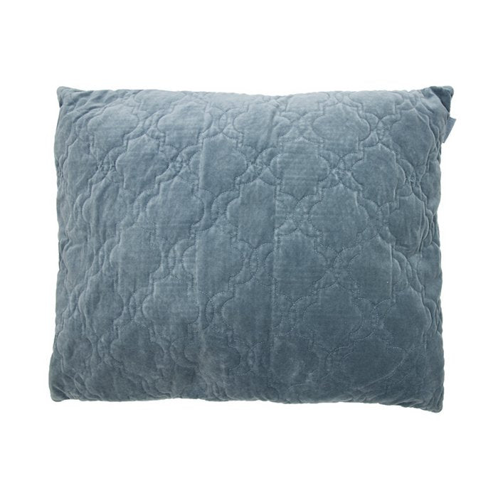 Fluwelen Kussen Jade Vervaagd Blauw 60x50 cm Luxe Woonware