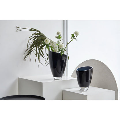 BULED25 Vaas – 25 cm inktblauw glas LUXURY EDITIONS