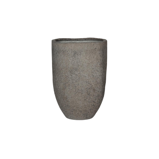 Mountain Hayes bloempot Dioriet Grey Ø38 x H56 hoge grijze plantenpot Woonware