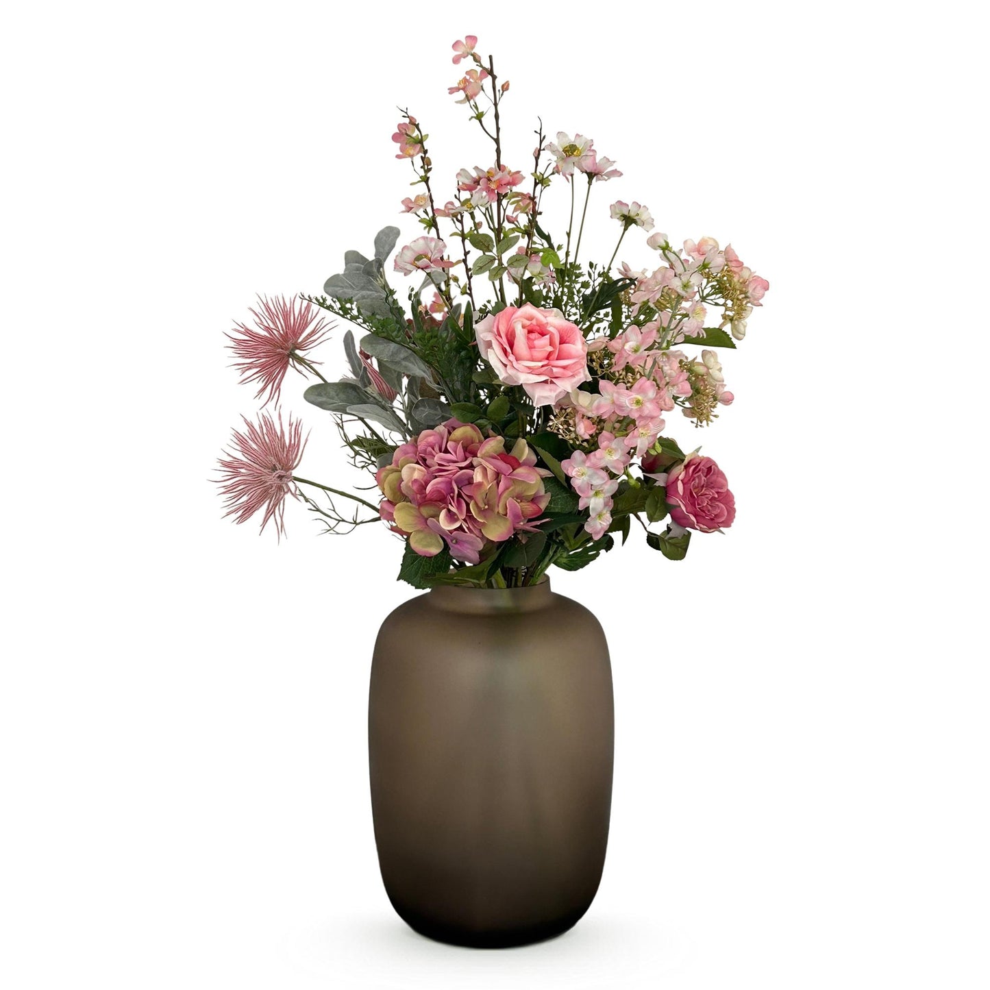 Boeket Pretty Pink 89 cm – kunstbloemen van Woonware in diverse roze tinten
