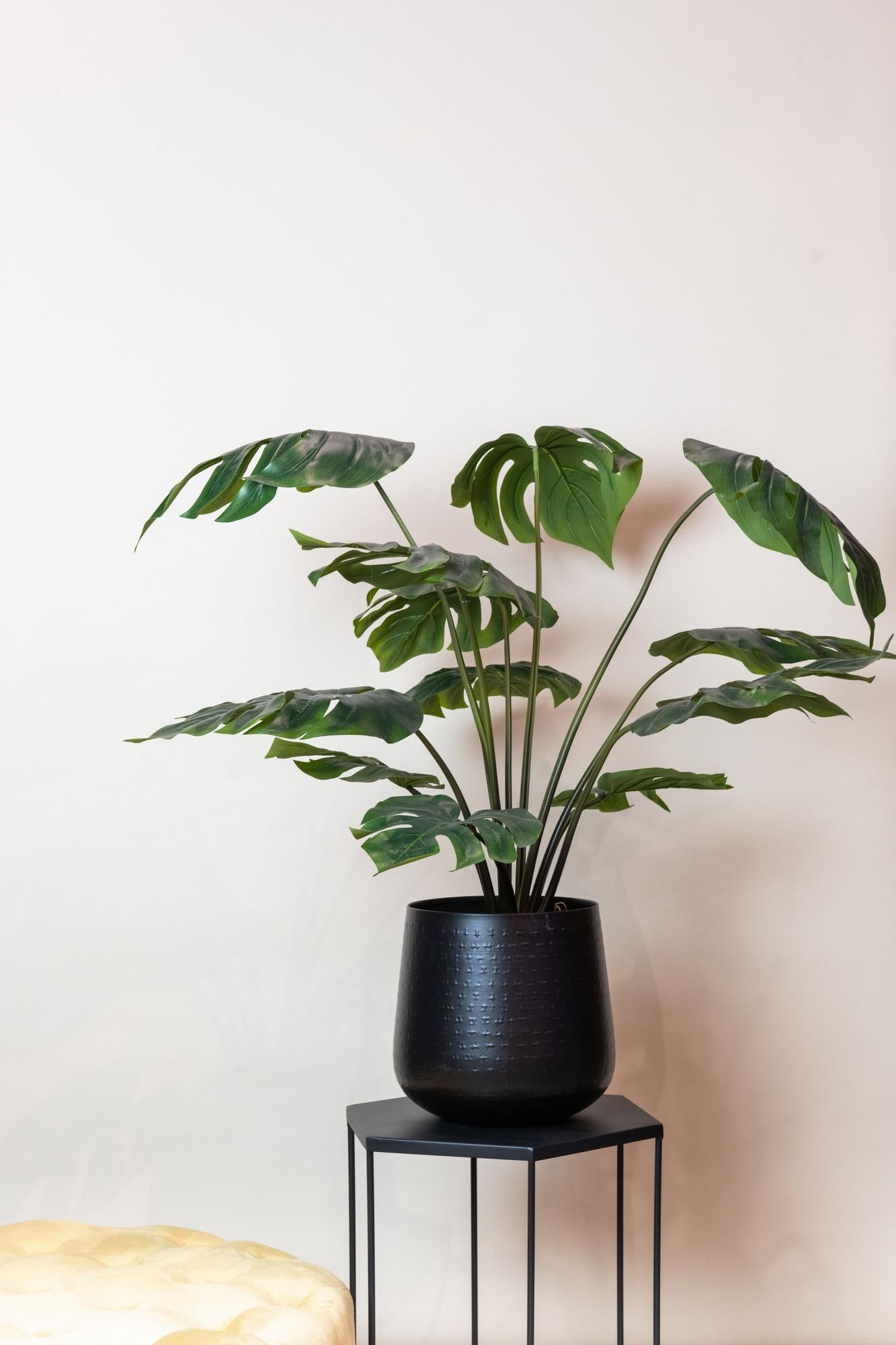 Kunstplant Monstera Deliciosa 95cm – Realistische gatenplant