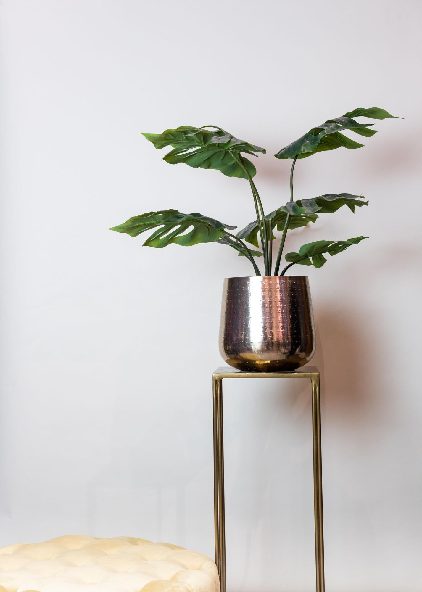 Kunstplant Monstera Deliciosa 65cm – Realistische groene gatenplant