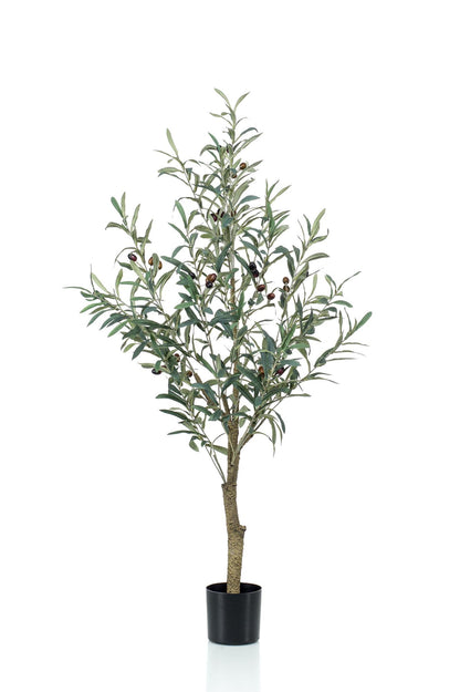 Kunst Olijfboom Olea Europaea 115cm – Realistische mediterrane kunstplant