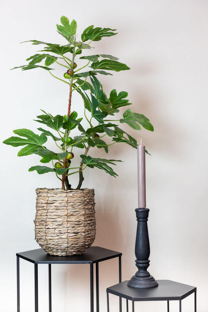 Kunst Vijgenboom Ficus Carica 95cm – Realistische mediterrane kunstplant